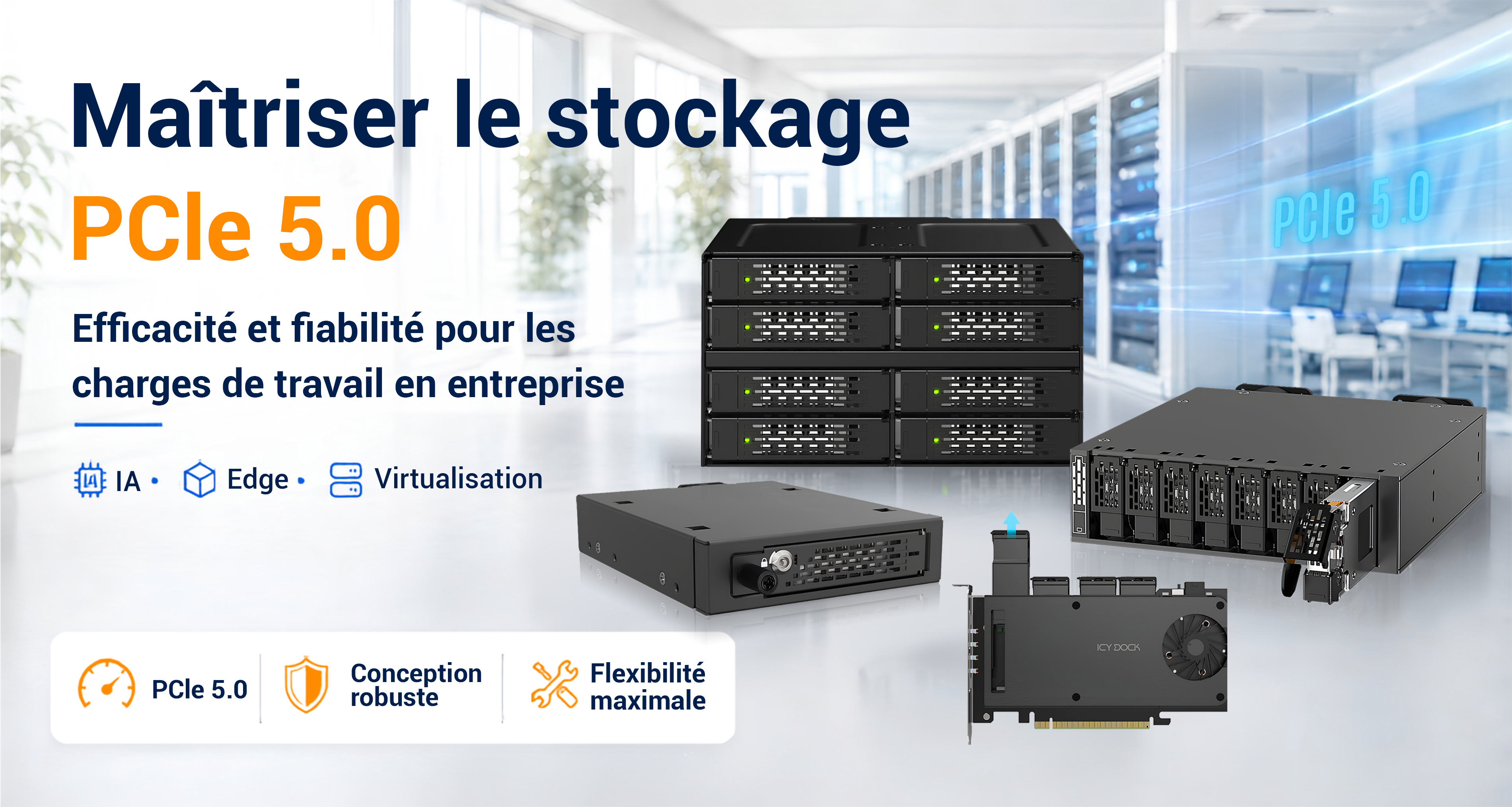 Maîtriser le stockage PCIe 5.0