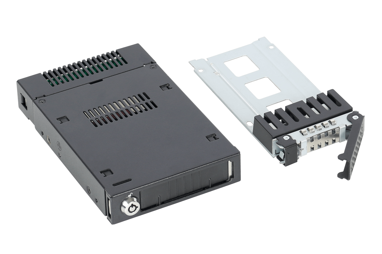 MB601VK-1B_Rack amovible SSD NVMe U.2 PCIe 3.0/4.0 pour baie de disque  externe 3.5 (Profondeur 168,7mm)