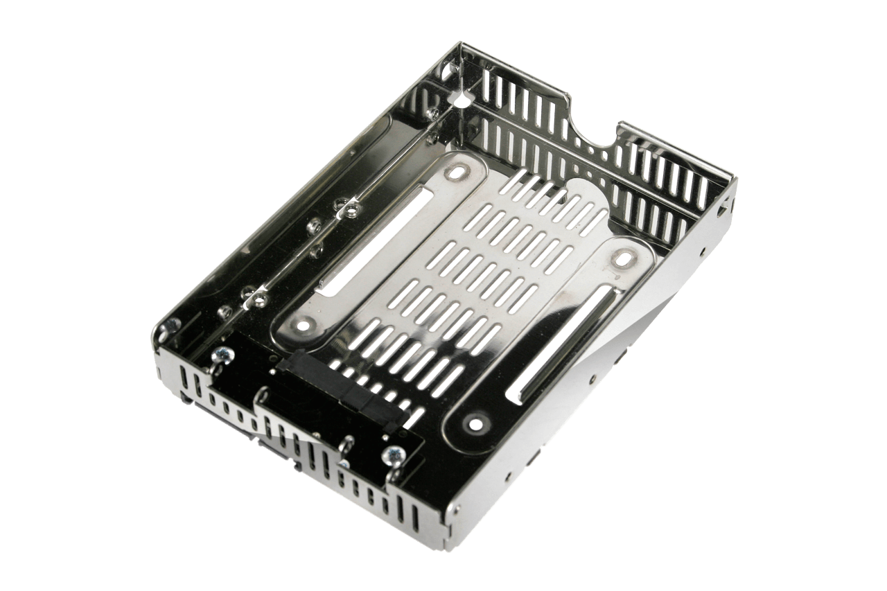 Support de Montage 2.5 SSD/HDD pour Baie de Lecteur 3.5 - 5 Pack - Sans  Outil - Kit de Montage de Disque Dur (BRACKET125PTP) prix Maroc