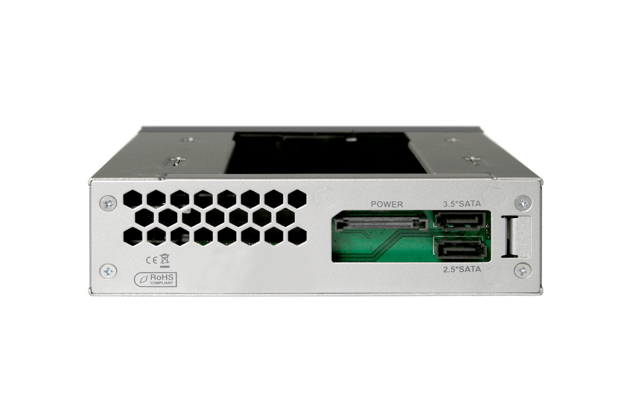 Station D'accueil Interne Icy Dock DuoSwap MB971SP-B Pour Disques Durs 2.5" / 3.5" SATA - Baie 5.25", Hot Swap Sans Plateau