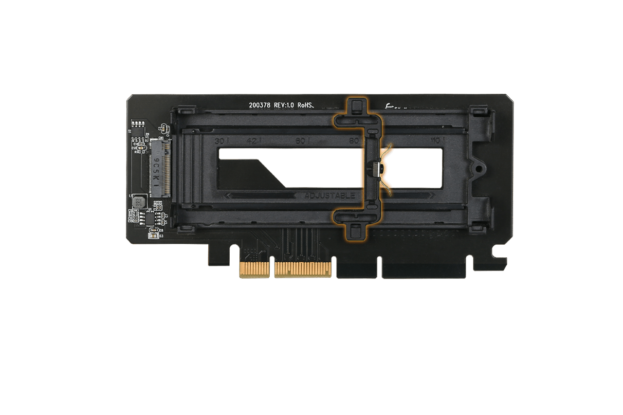 Dissipateur de chaleur pour SSD NVME M2 NGFF 2280 PCI-E en aluminium AMPCOM
