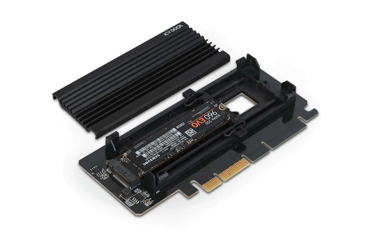 Dissipateur de chaleur pour SSD NVME M2 NGFF 2280 PCI-E en aluminium AMPCOM