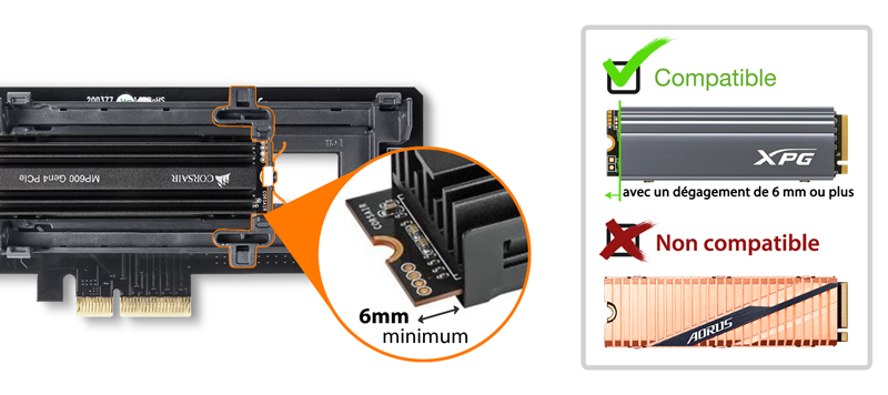 How to : Retirer le dissipateur d'un SSD M.2 CORSAIR 